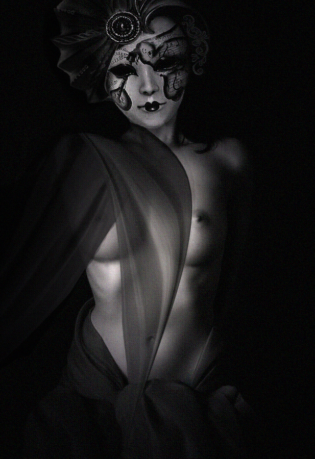 photo "Giulia..." tags: nude, black&white, digital art, 