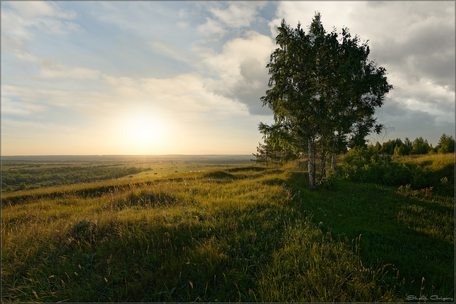 фото "Середина лета" метки: пейзаж, вечер, закат, лето