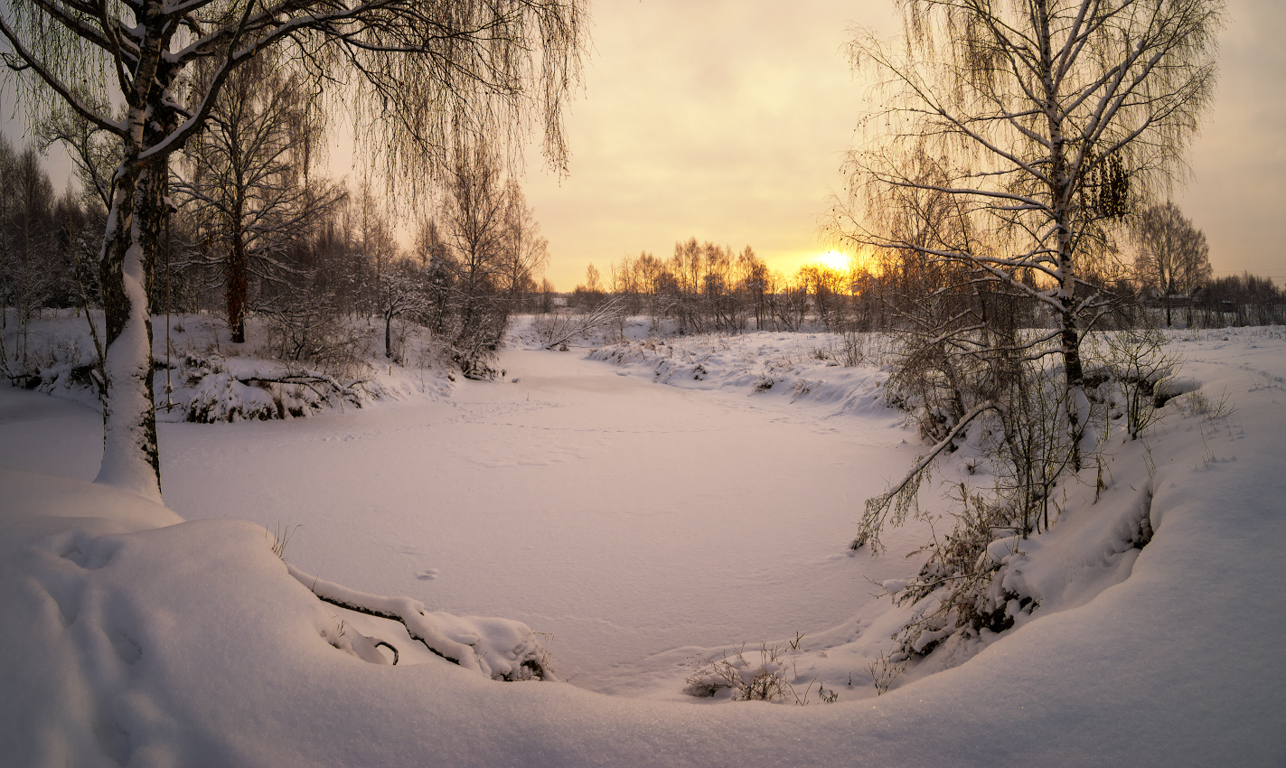 фото "зимнее утро" метки: природа, пейзаж, 