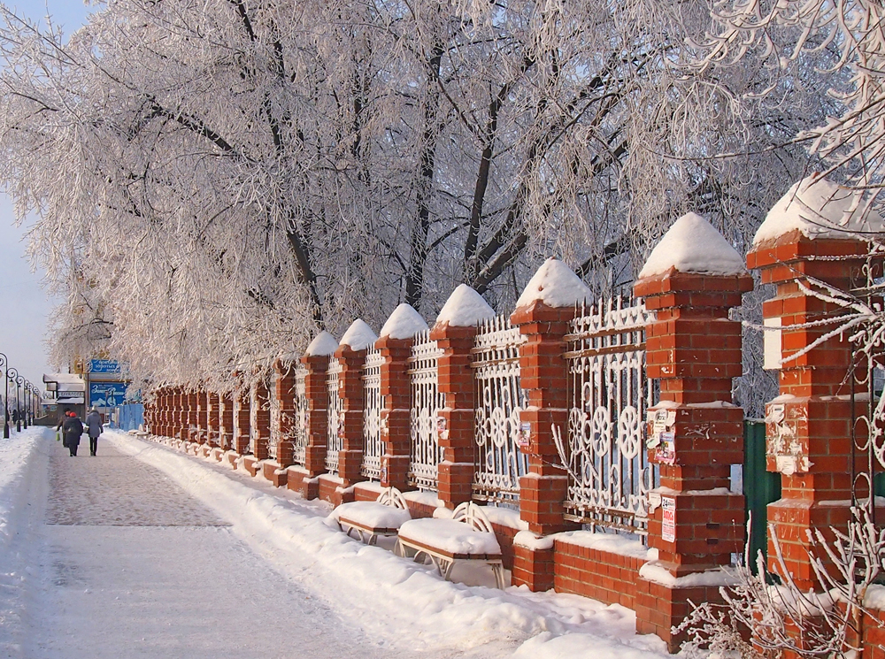 photo "***" tags: street, winter