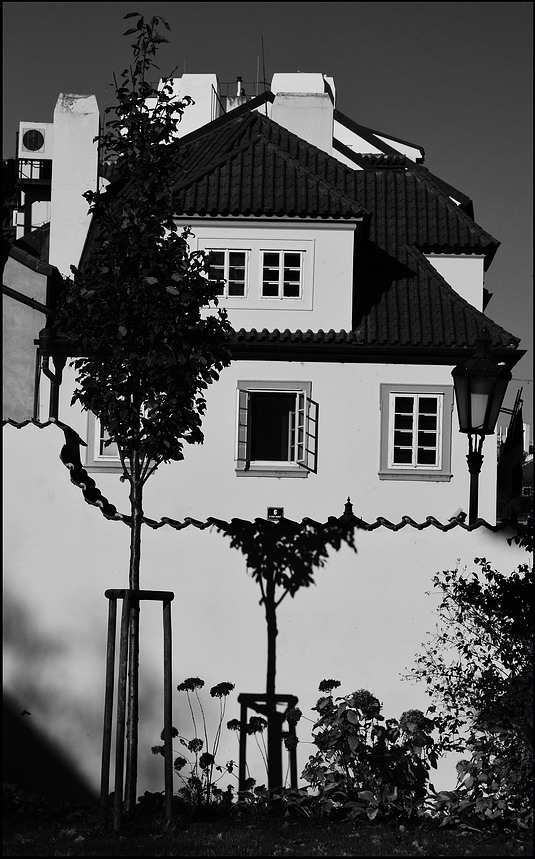 photo "На Кампе-3" tags: black&white, Prag, Prague, Praha