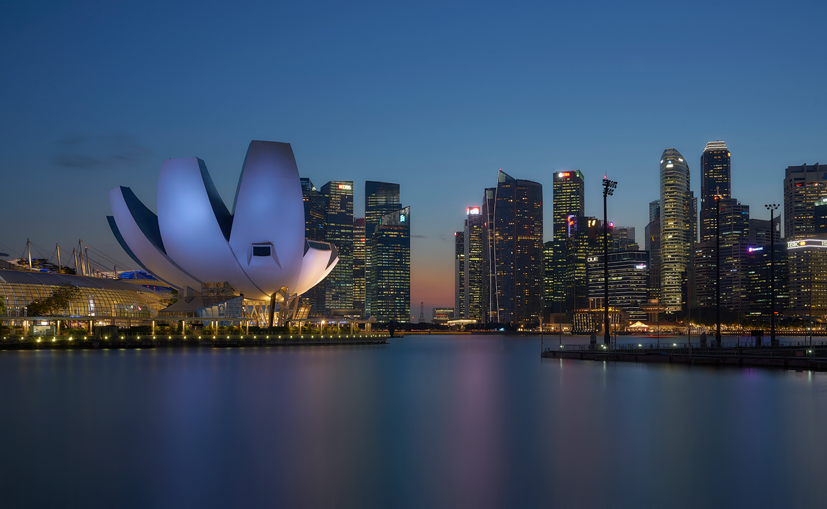 photo "Добрый вечер Сингапур.!" tags: architecture, Добрый вечер Сингапур.!