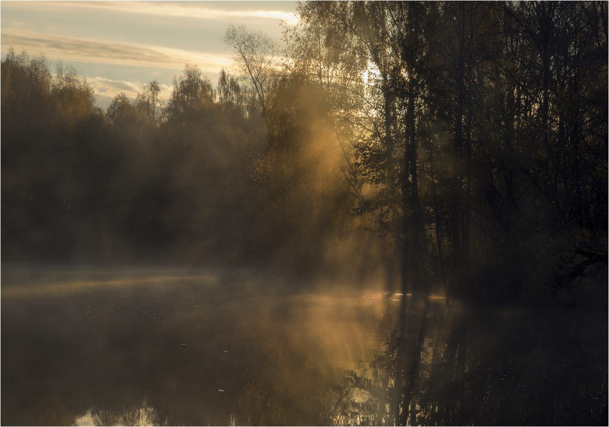 фото "На рассвете." метки: , вода, осень