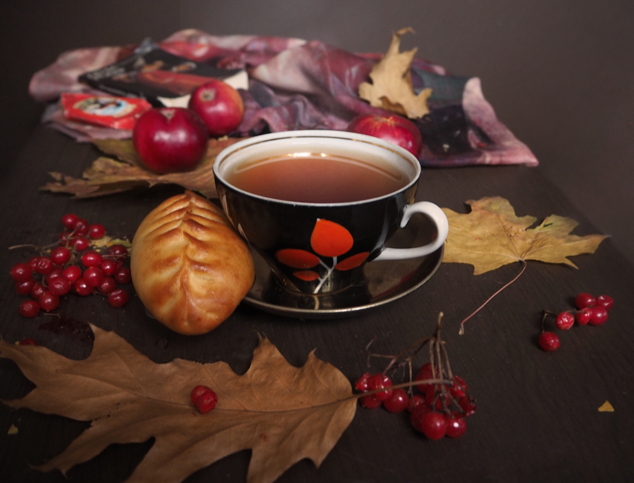 фото "Осенний чай" метки: натюрморт, осень, чай