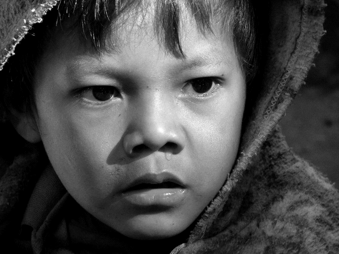 photo "Guarani indian child." tags: portrait, South America, children
