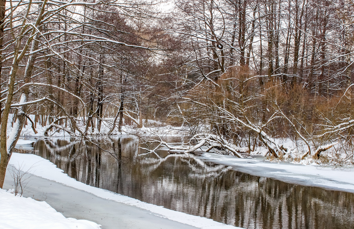 фото "Зимняя река" метки: пейзаж, 