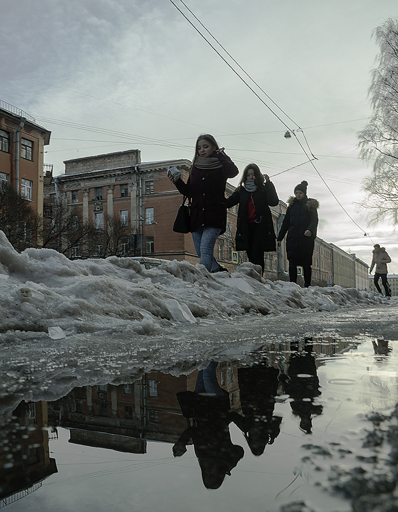 photo "Вот и весна" tags: street, 