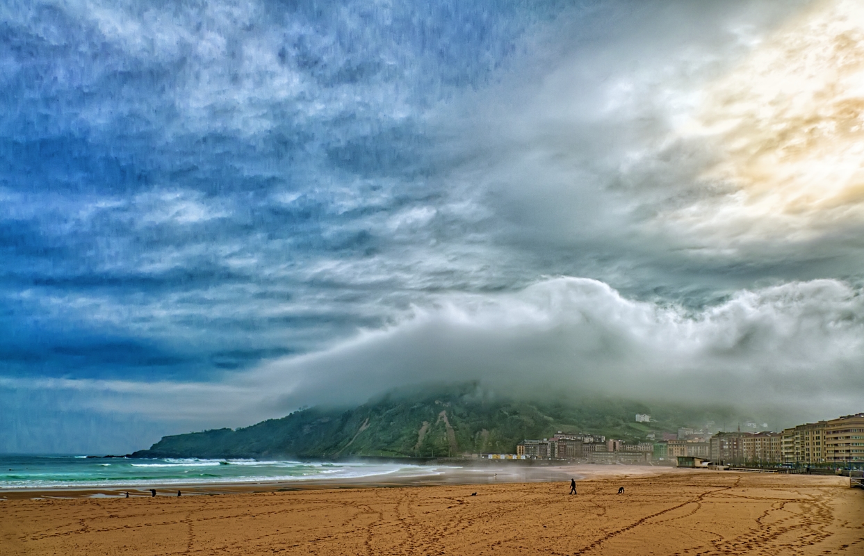 photo "On the beach" tags: landscape, 