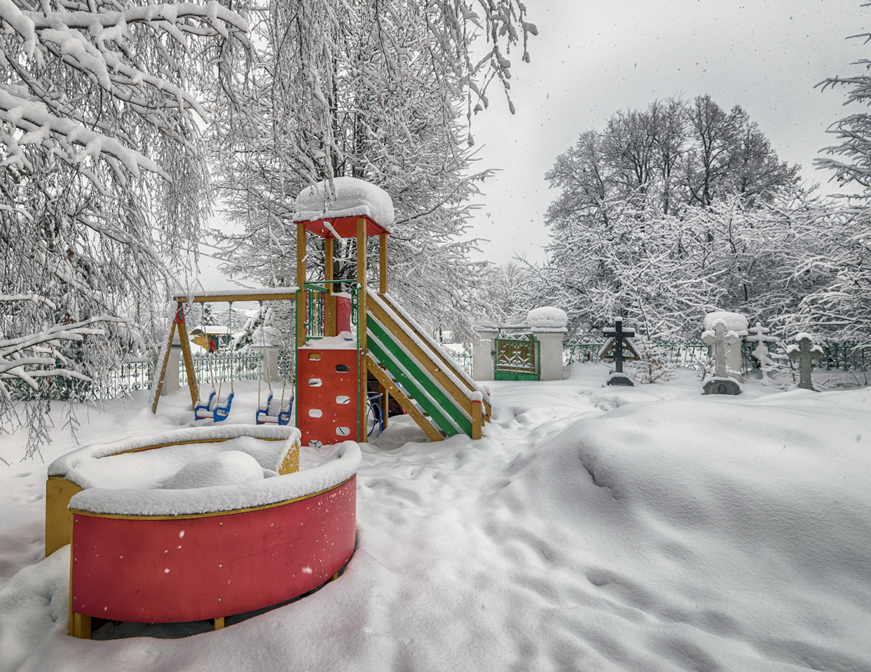 фото "А снег идёт" метки: разное, 