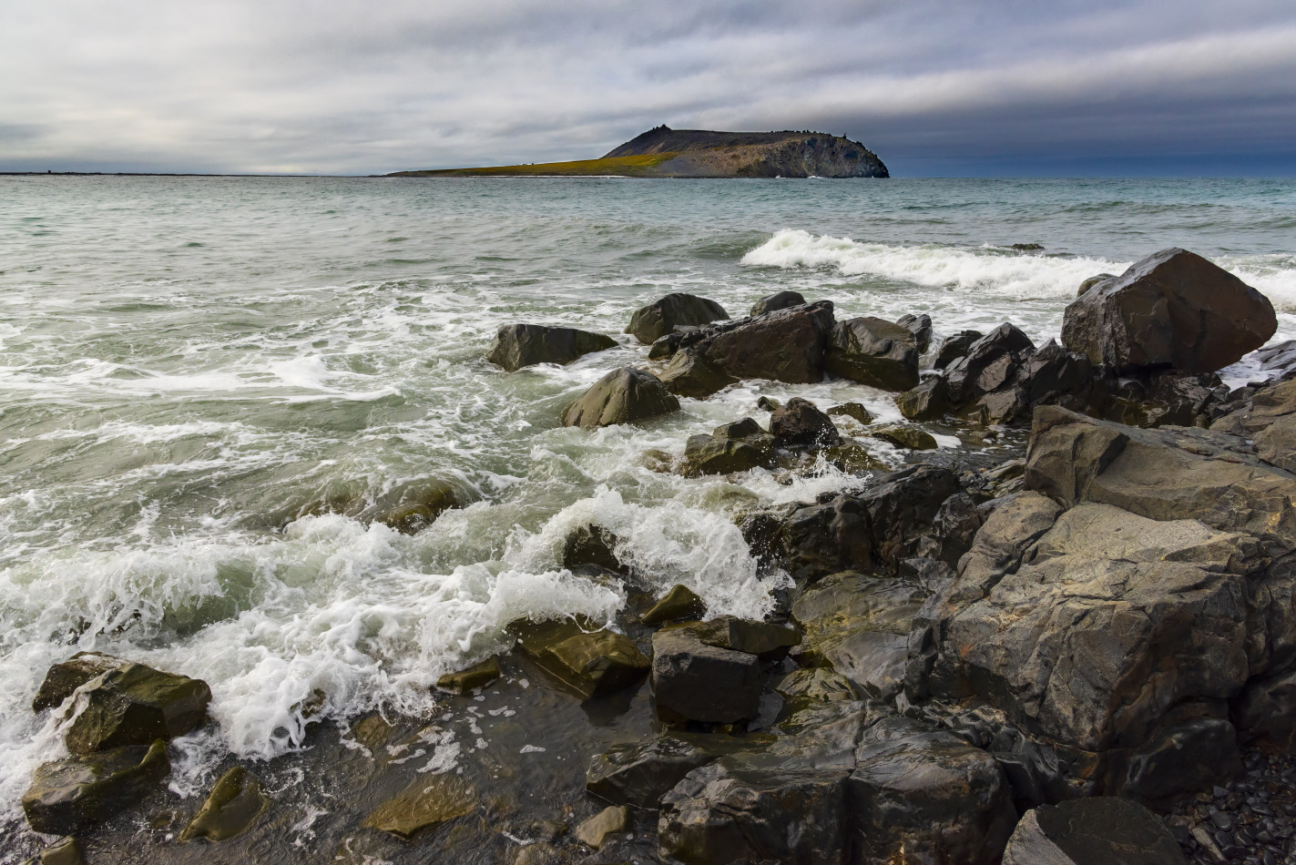 photo "***" tags: landscape, travel, sea, summer, Чукотка, путешествие