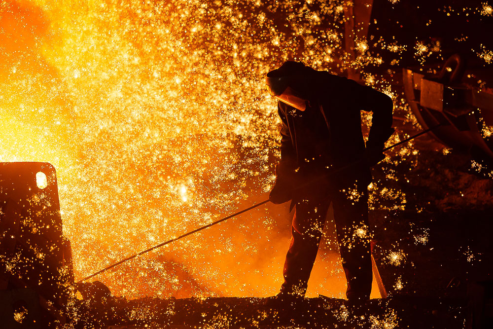 photo "Steelworker" tags: genre, reporting, factory, magnitogorsk, worker, комбинат, рабочий