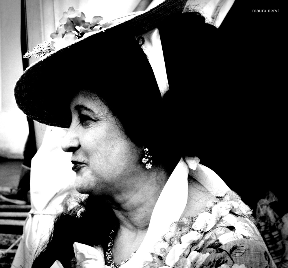 photo "the lady" tags: black&white, 