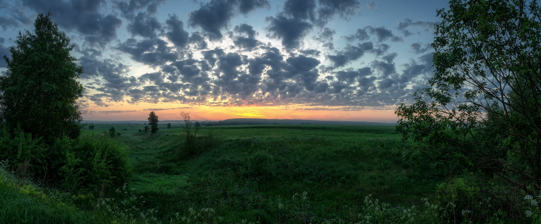 фото "Рассвет" метки: пейзаж, природа, панорама, 