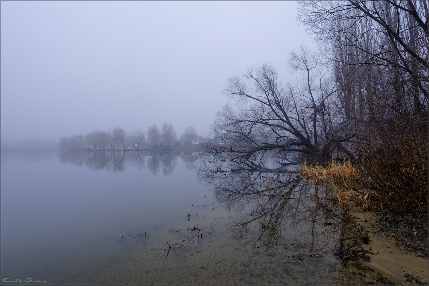 photo "***" tags: landscape, fog, morning, spring