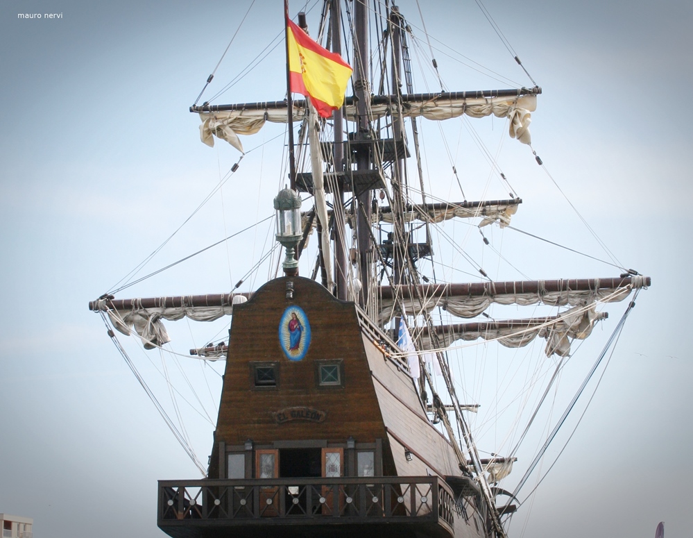 photo "sailing ship Andalucia" tags: reporting, 