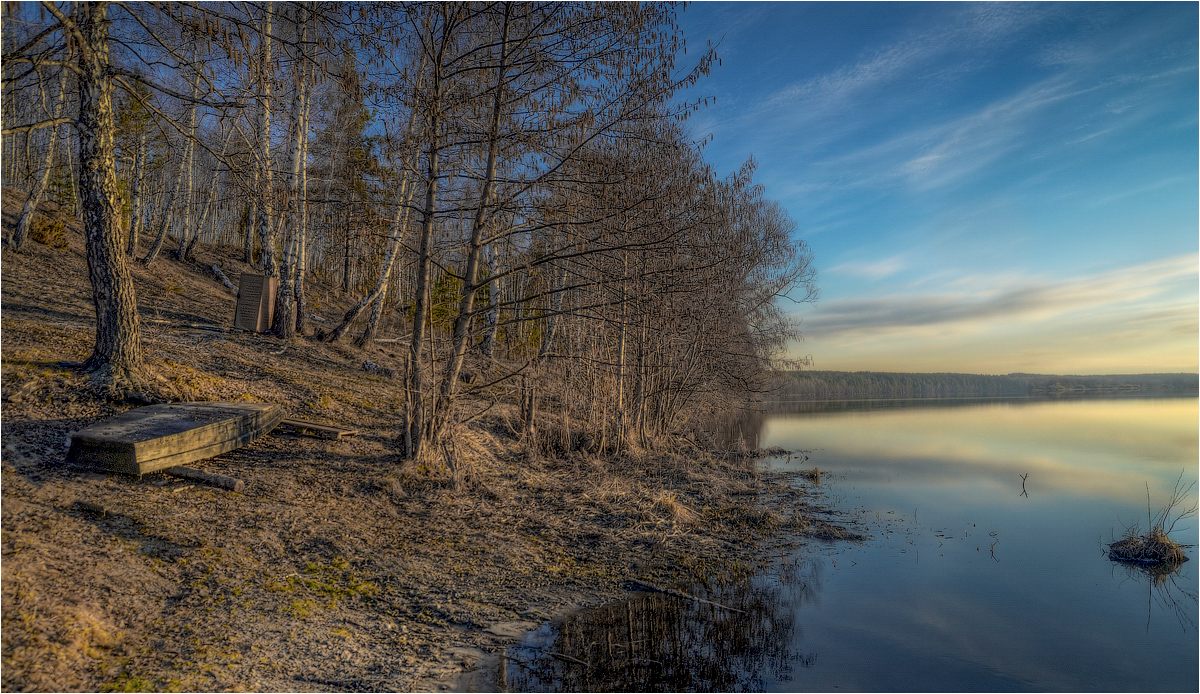 photo "***" tags: landscape, clouds, spring, water