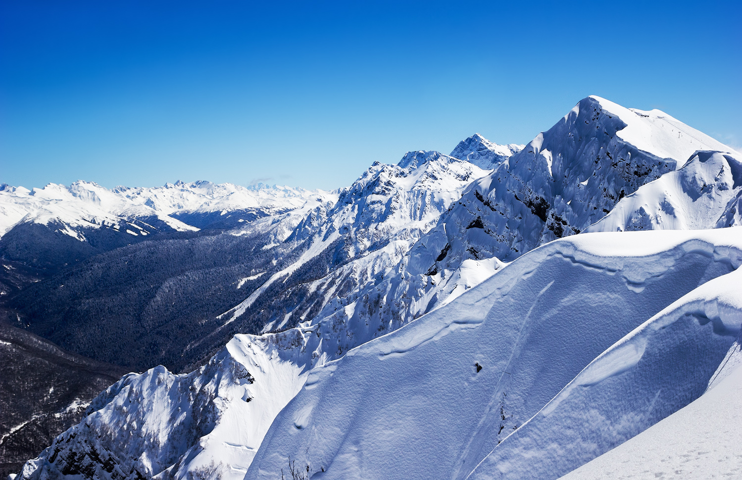 photo "***" tags: landscape, mountains, Роза Хутор