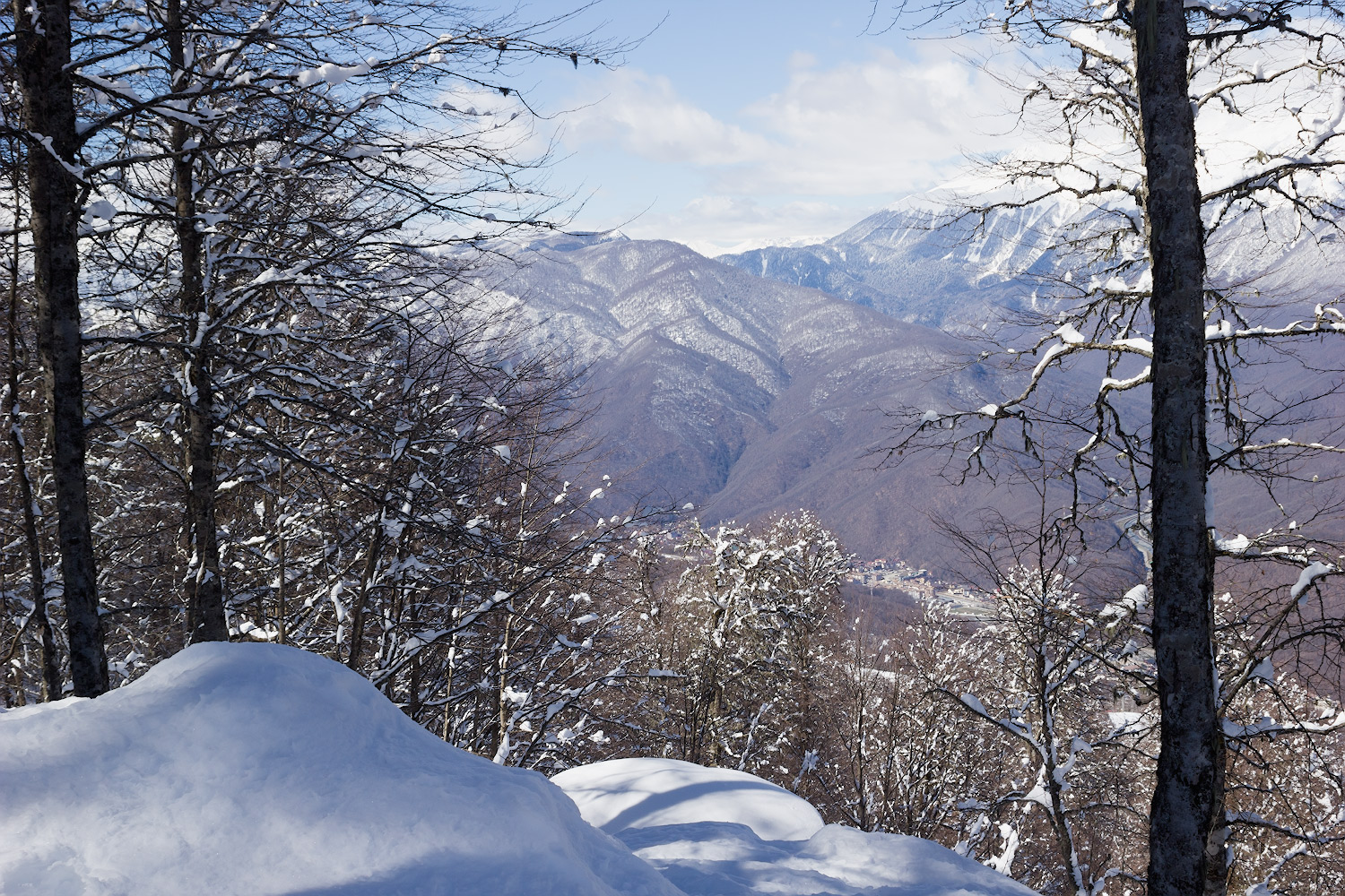 photo "***" tags: landscape, mountains, spring, Роза Хутор