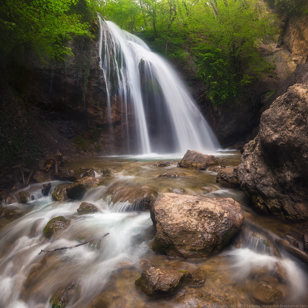 photo "***" tags: landscape, travel, nature, Crimea, водопад, джур-джур