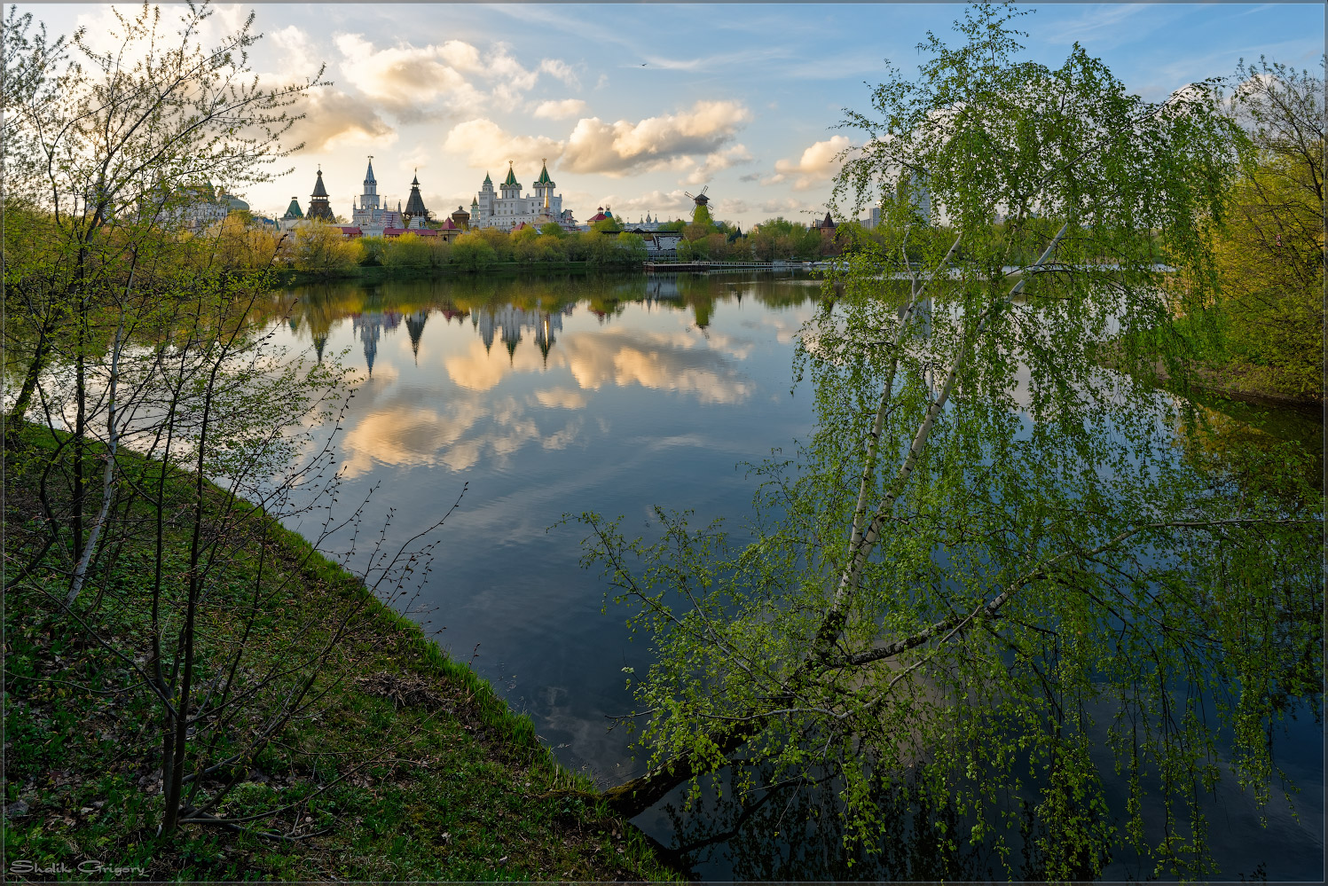 фото "Цвет Весны" метки: пейзаж, весна, вечер, закат