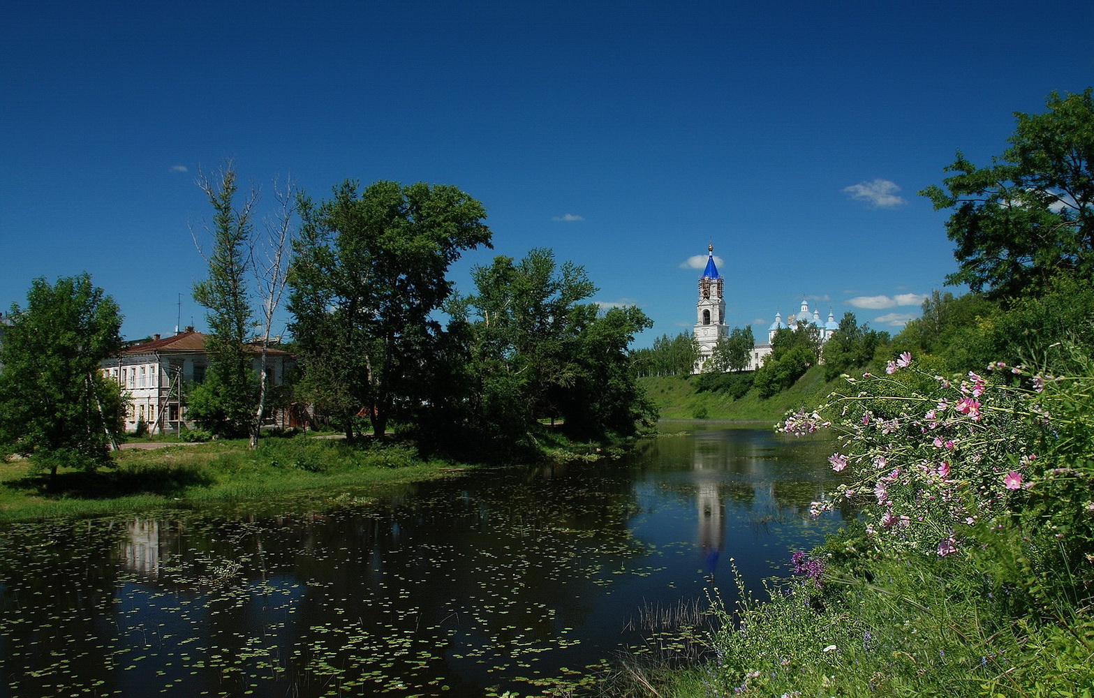 фото "***" метки: пейзаж, природа, г. Кашин, р. Кашинка