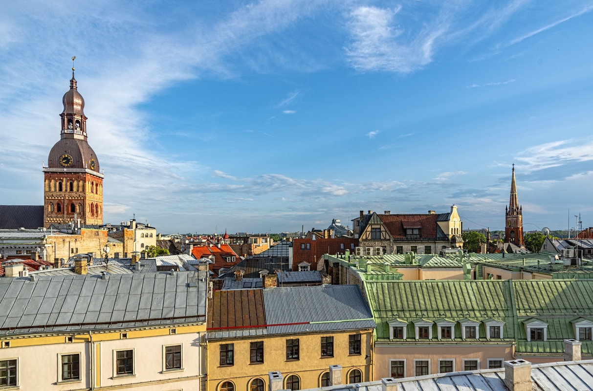 photo "Over Old Riga Roofs" tags: travel, 