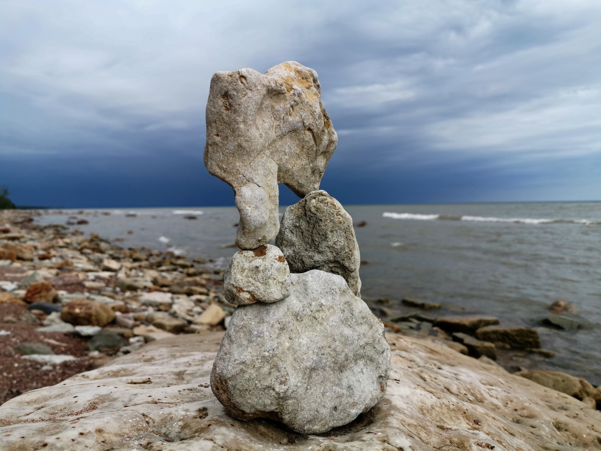 фото "перед грозой" метки: путешествия, Финский залив пляж Сака