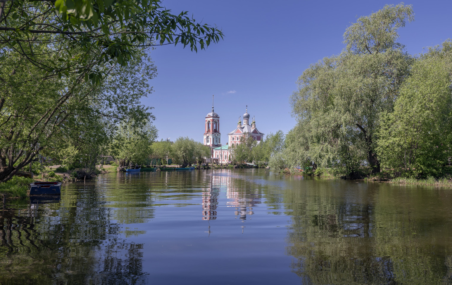 фото "Река Трубеж" метки: пейзаж, город, 