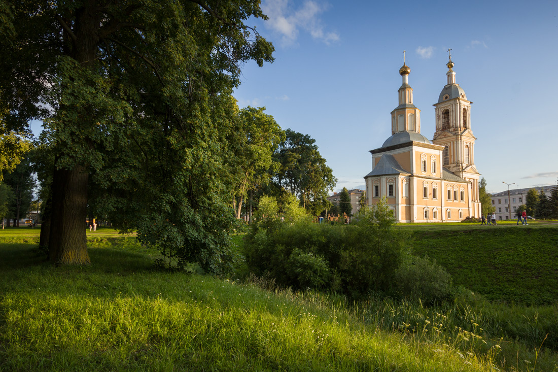 photo "***" tags: landscape, evening, temple, Углич