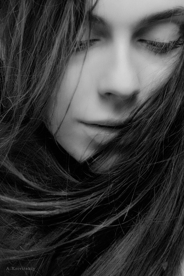 фото "Portrait. Studio A. Krivitsky." метки: портрет, кривицкий, фотомодель, фототеатр