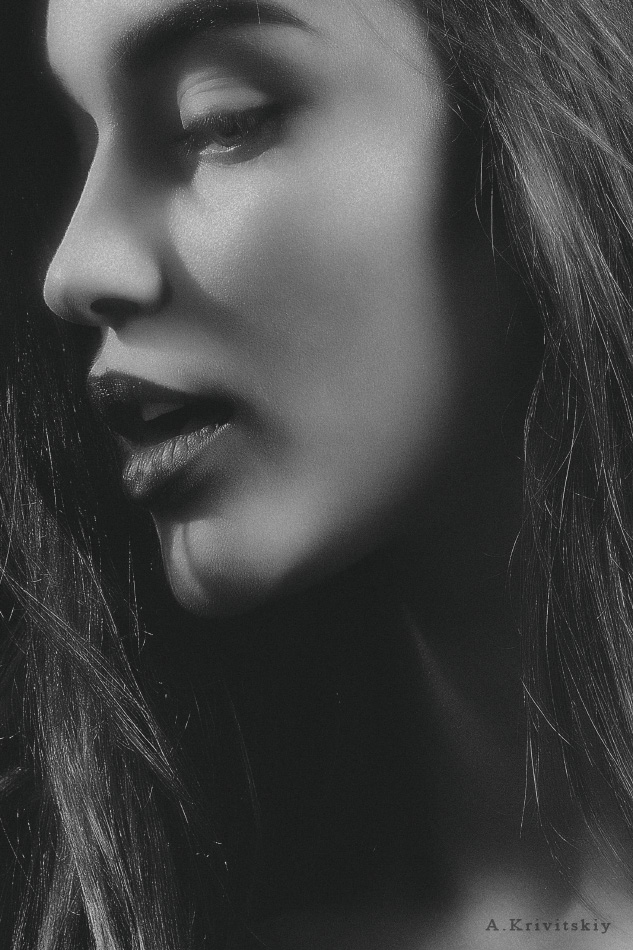 фото "Portrait. Studio A. Krivitsky." метки: портрет, кривицкий, фотомодель, фототеатр
