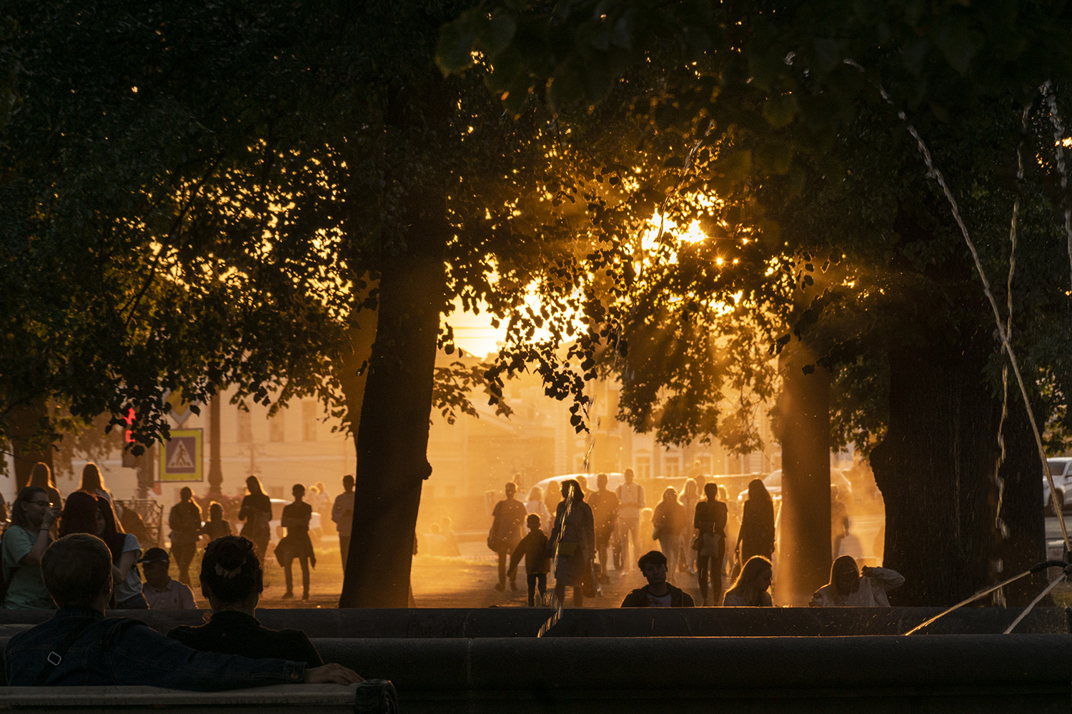 photo "Вечерняя прогулка" tags: street, 