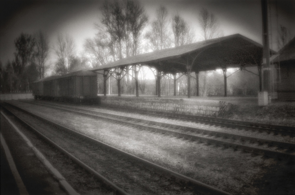 фото "Уездные зарисовки (9)" метки: город, черно-белые, Новгородская область. Город Бо, Ч/б пленка. Монокль.