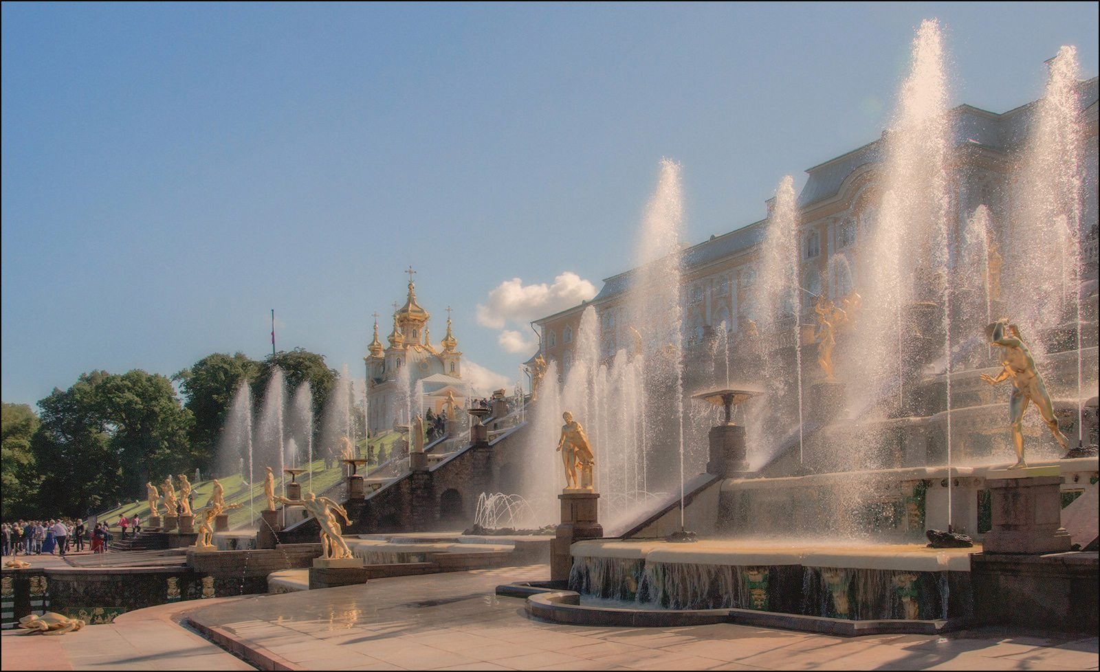 photo "Grand Cascade" tags: travel, fountains, summer, Петродворец