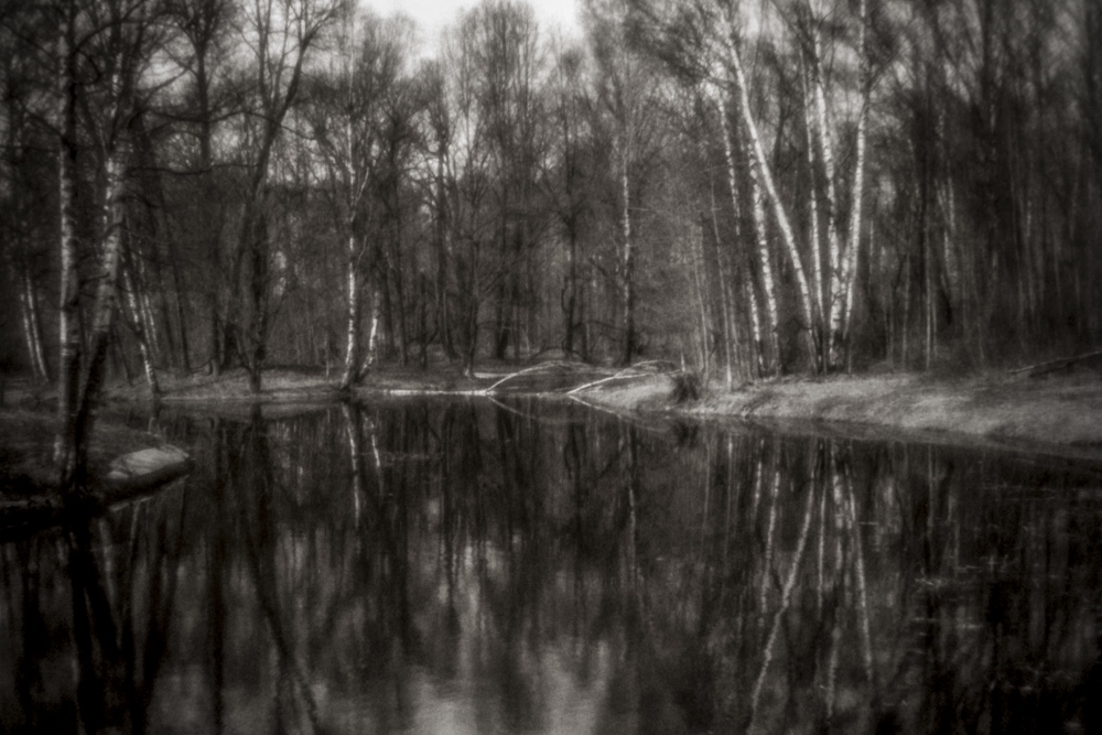 photo "***" tags: landscape, black&white, С.Петербург. Невский лесопарк., Ч/б пленка. Монокль.