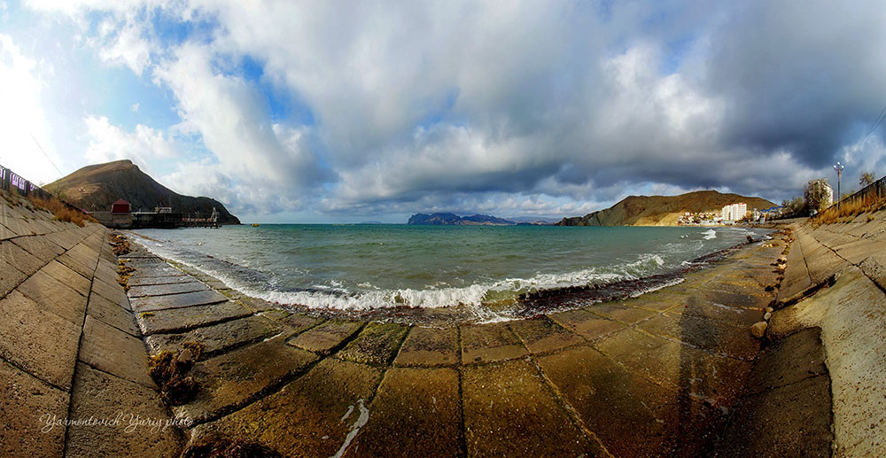 photo "***" tags: panoramic, Crimea, Russia, autumn, sea