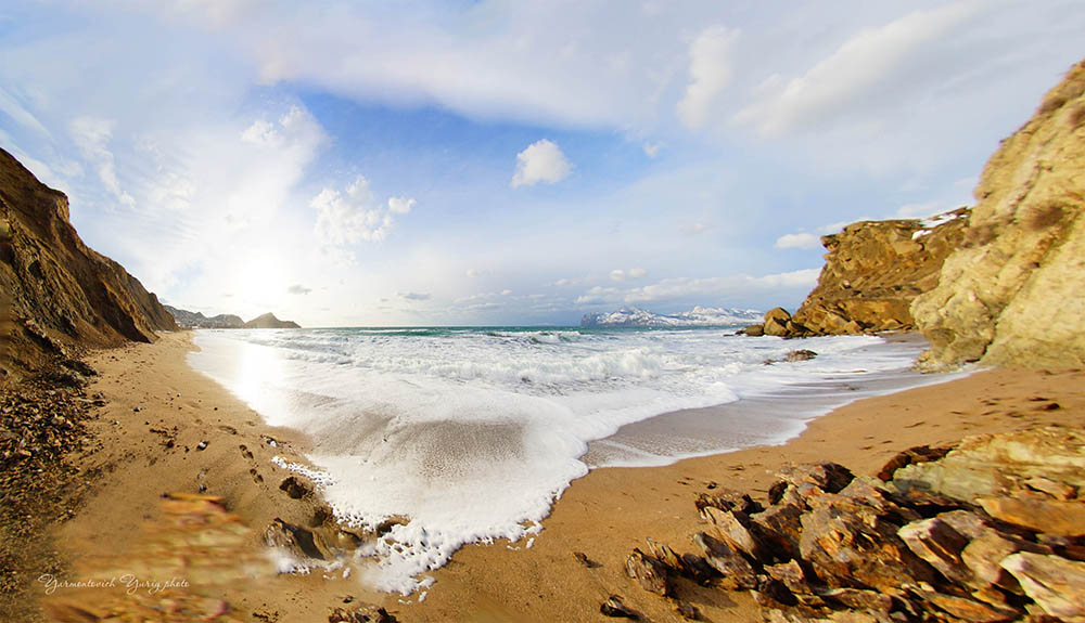 photo "***" tags: landscape, Crimea, Russia, sea, winter