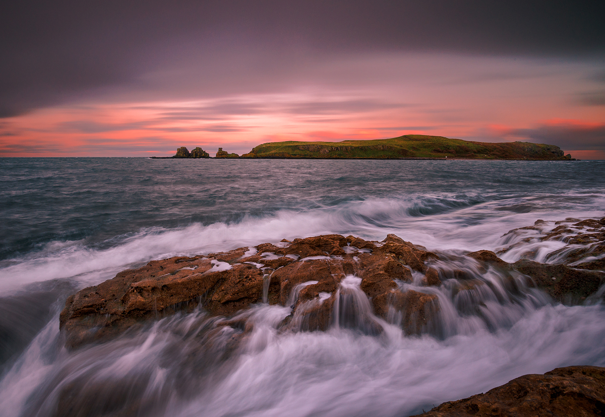 фото "High tide" метки: пейзаж, путешествия, природа, Ireland, вода, закат, осень