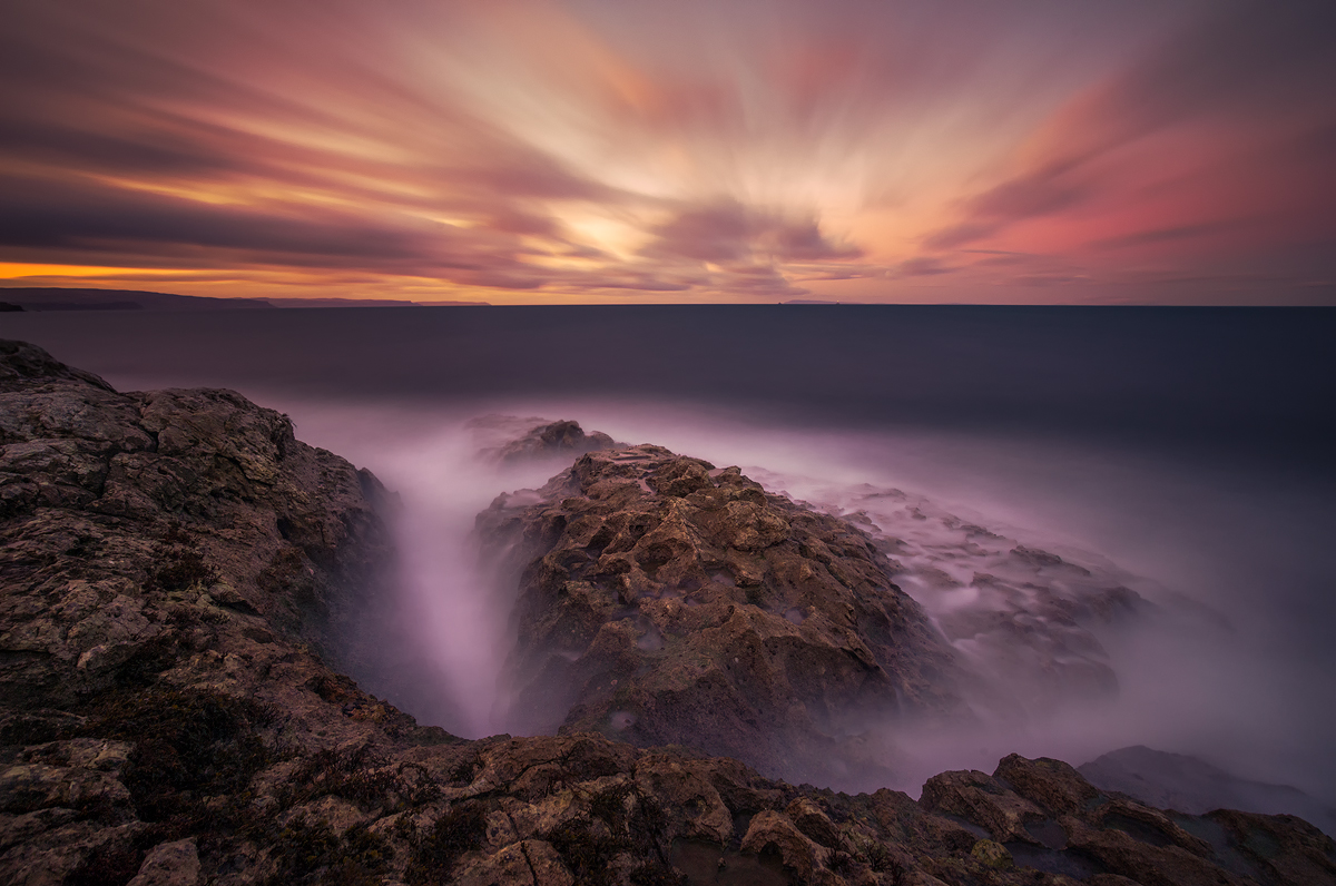 photo "Chasing clouds" tags: landscape, travel, nature, Europe, Ireland, sunset, water