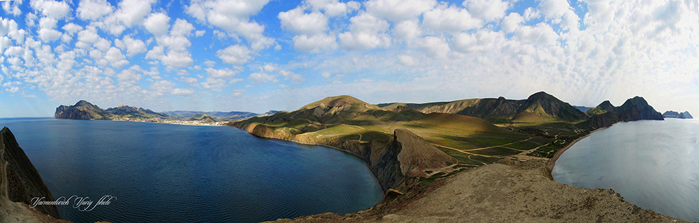 photo "***" tags: panoramic, Crimea, sea, Кара-Даг, Тихая бухта