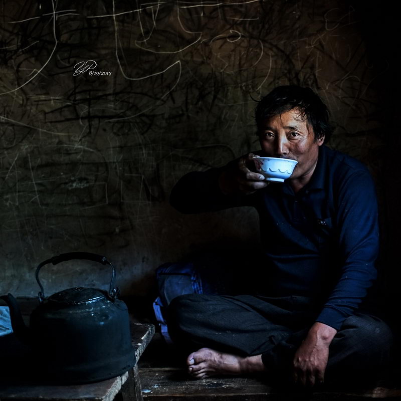 photo "Tibetan man: Sincere eyes" tags: portrait, travel, 