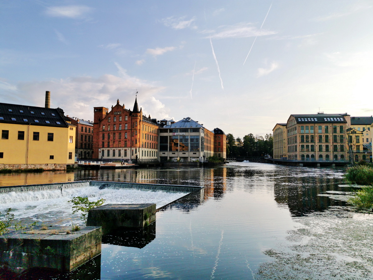 photo "Norrkoping Waterfalls" tags: travel, 