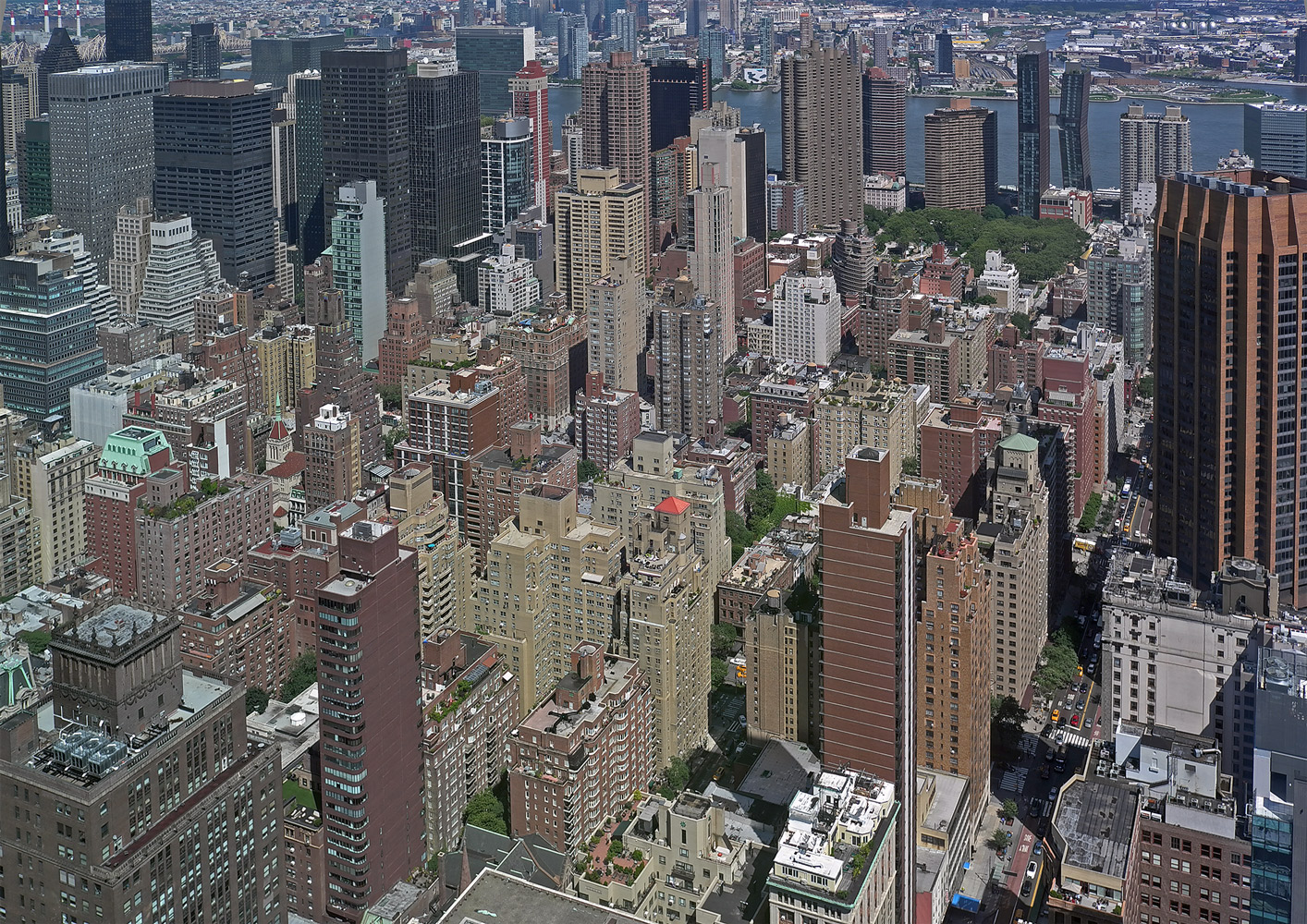 фото "Красная макушка" метки: пейзаж, архитектура, Нью-Йорк