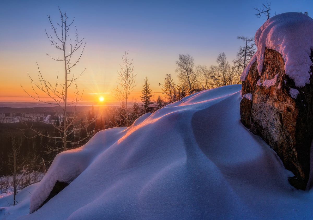 фото "Рассветные лучи" метки: пейзаж, 