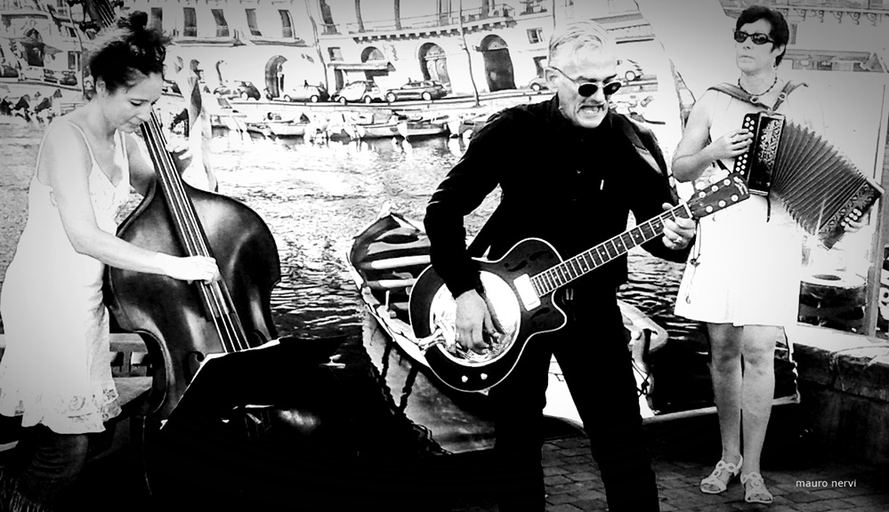 photo "musicians" tags: black&white, 