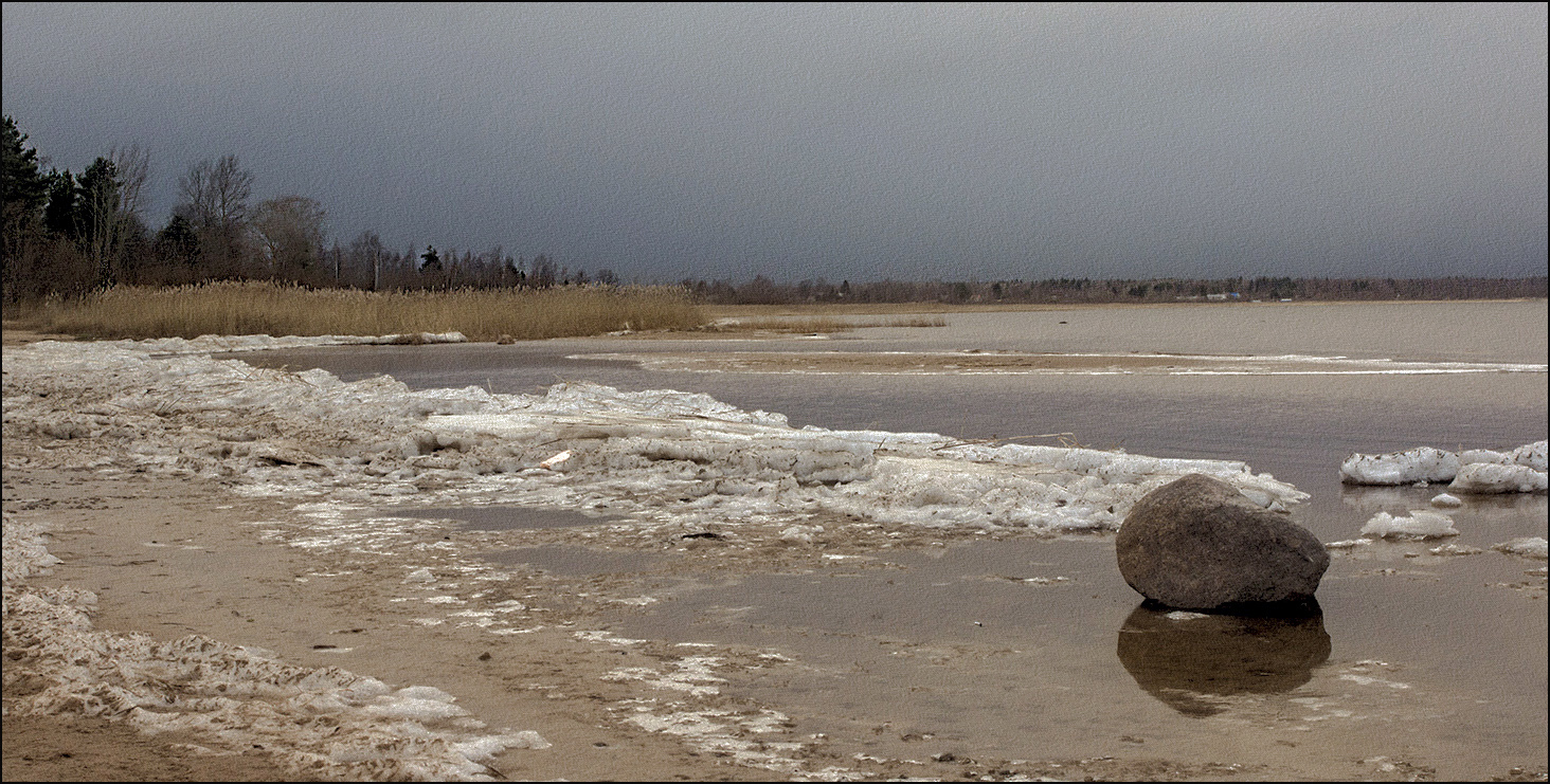 photo "* * *" tags: landscape, lake, water, winter, Ладога