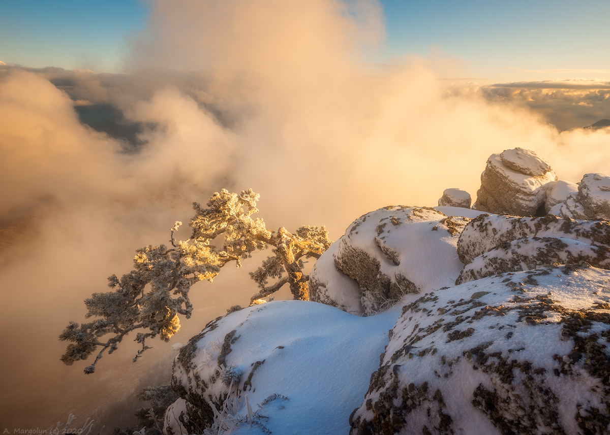 photo "***" tags: landscape, travel, nature, Crimea, winter, демерджи