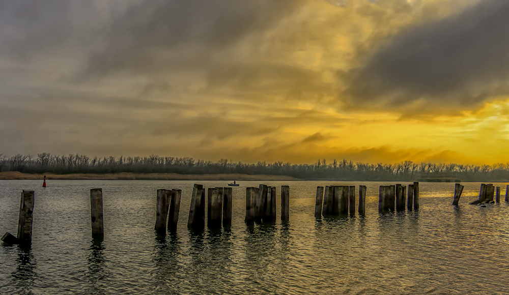 photo "***" tags: landscape, river, sunset, Дон, рыбак