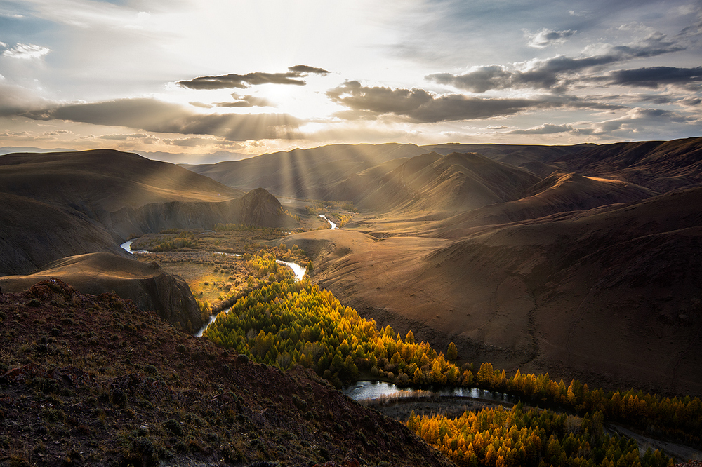 фото ""Лучики"" метки: пейзаж, путешествия, 