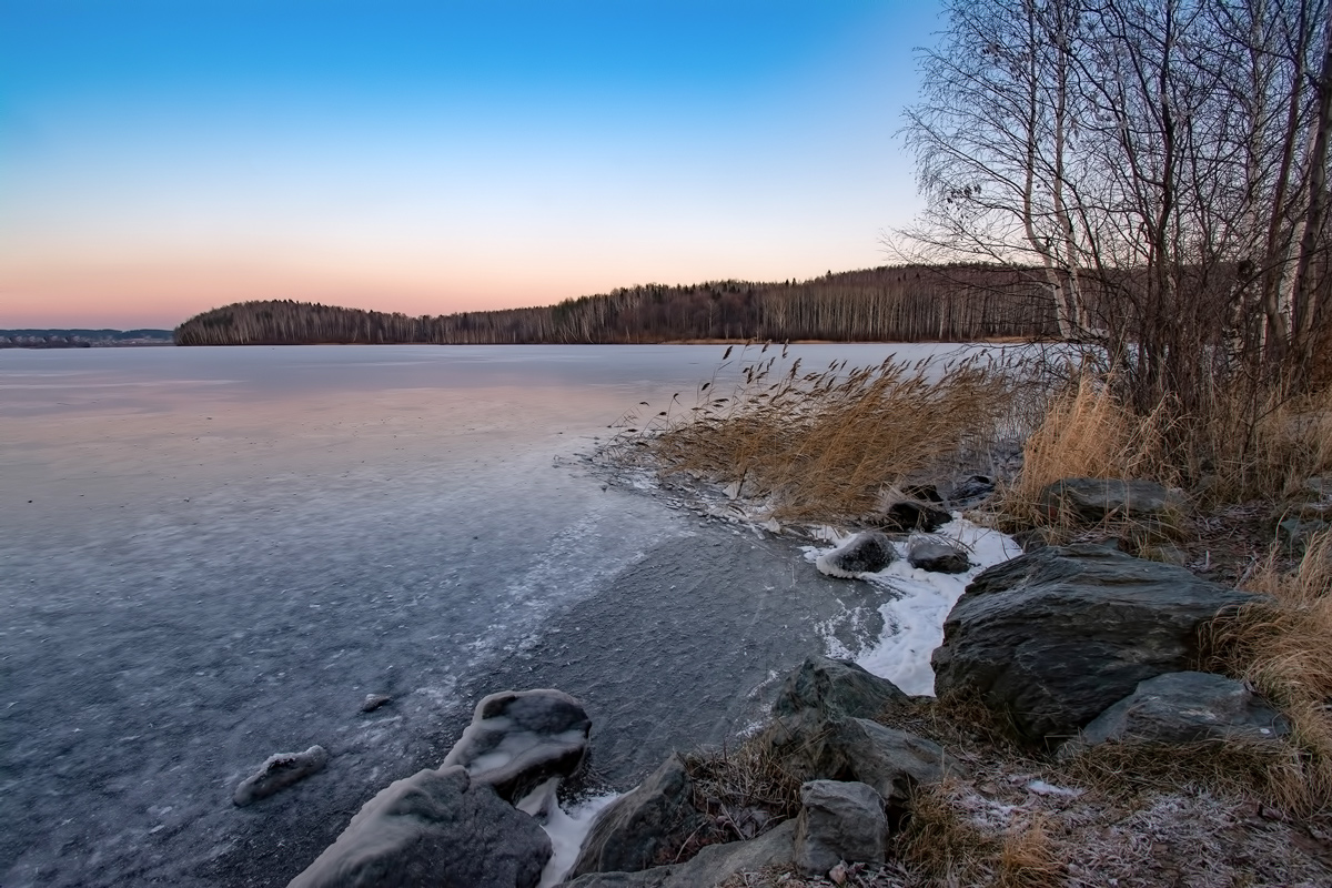 фото "Замерзший берег" метки: пейзаж, 